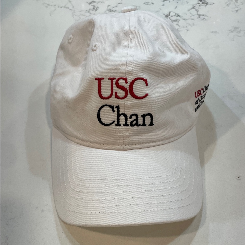 White USC Chan Cap